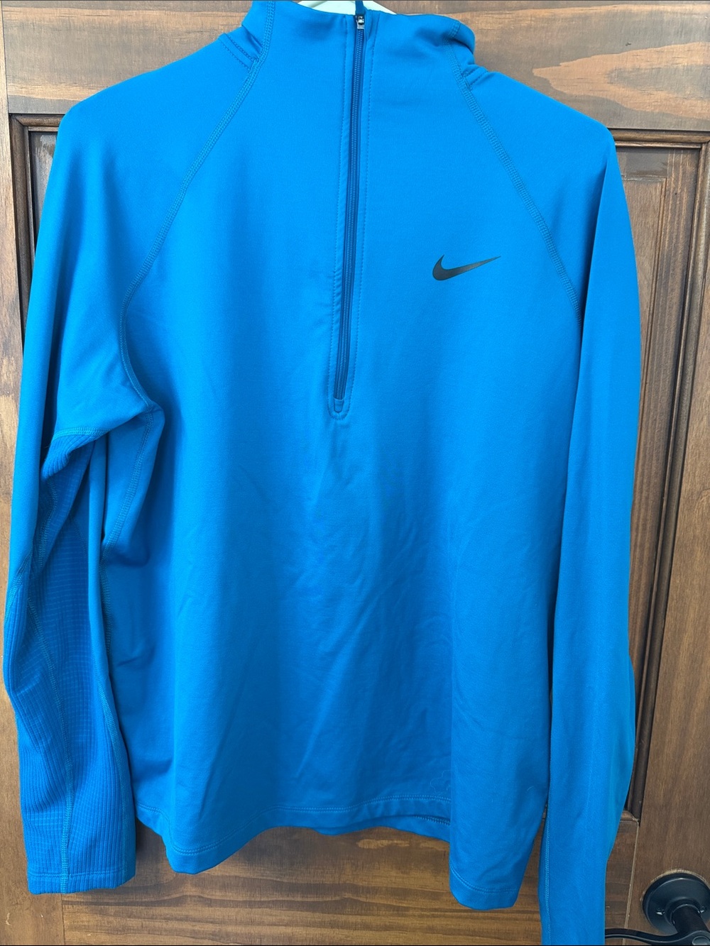 Nike Teal  Quarter-Zip Pullover Hoodie